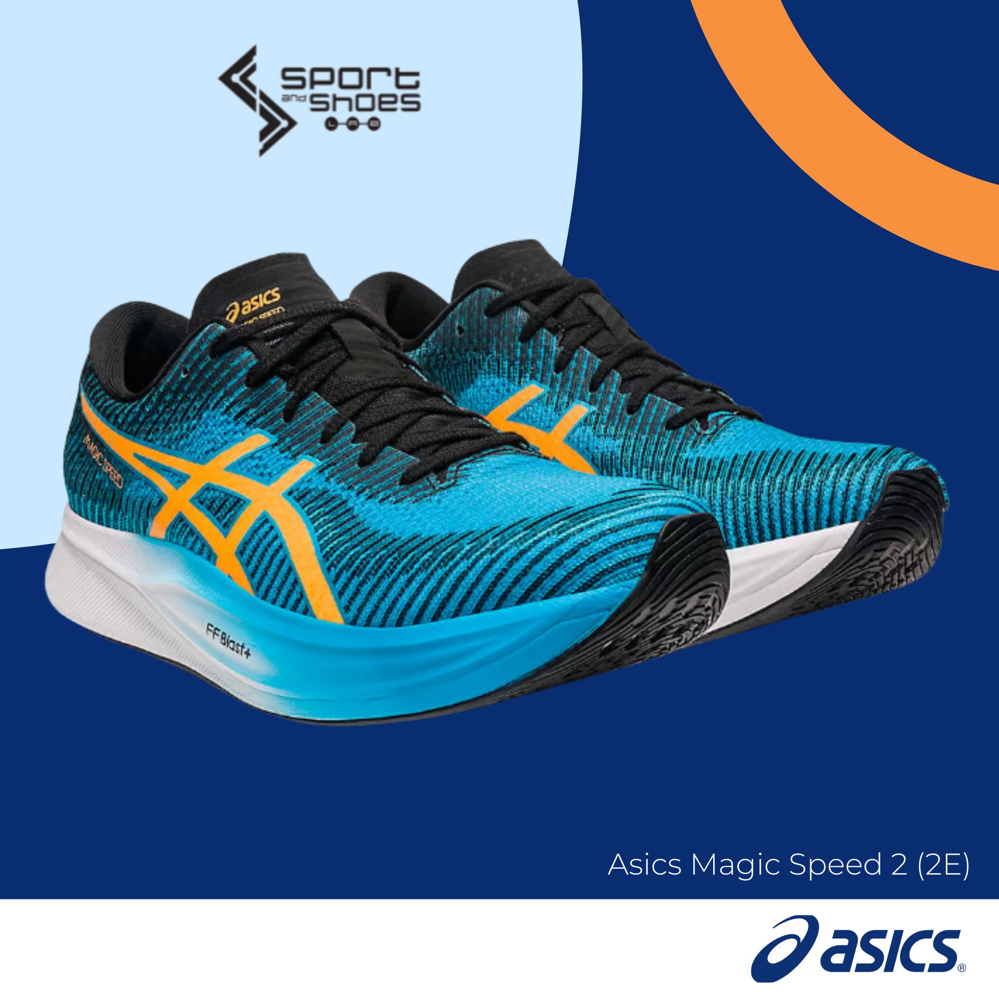 Asics Magic Speed2 WIDE (M) (1011B496-400)